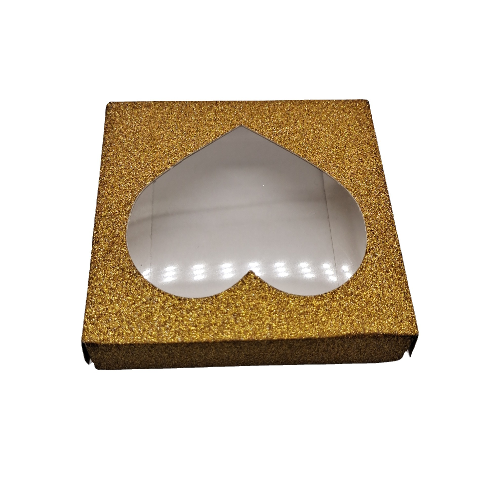 睫毛盒卡纸现货打印多款式心形开窗纸卡烫金纸卡盒实体工厂-阿里巴巴