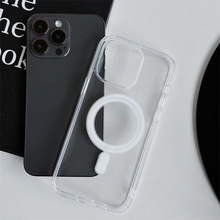 知泰苹果15Pro二合一磁吸手机壳适用iPhone14/13Promax硅胶12代发