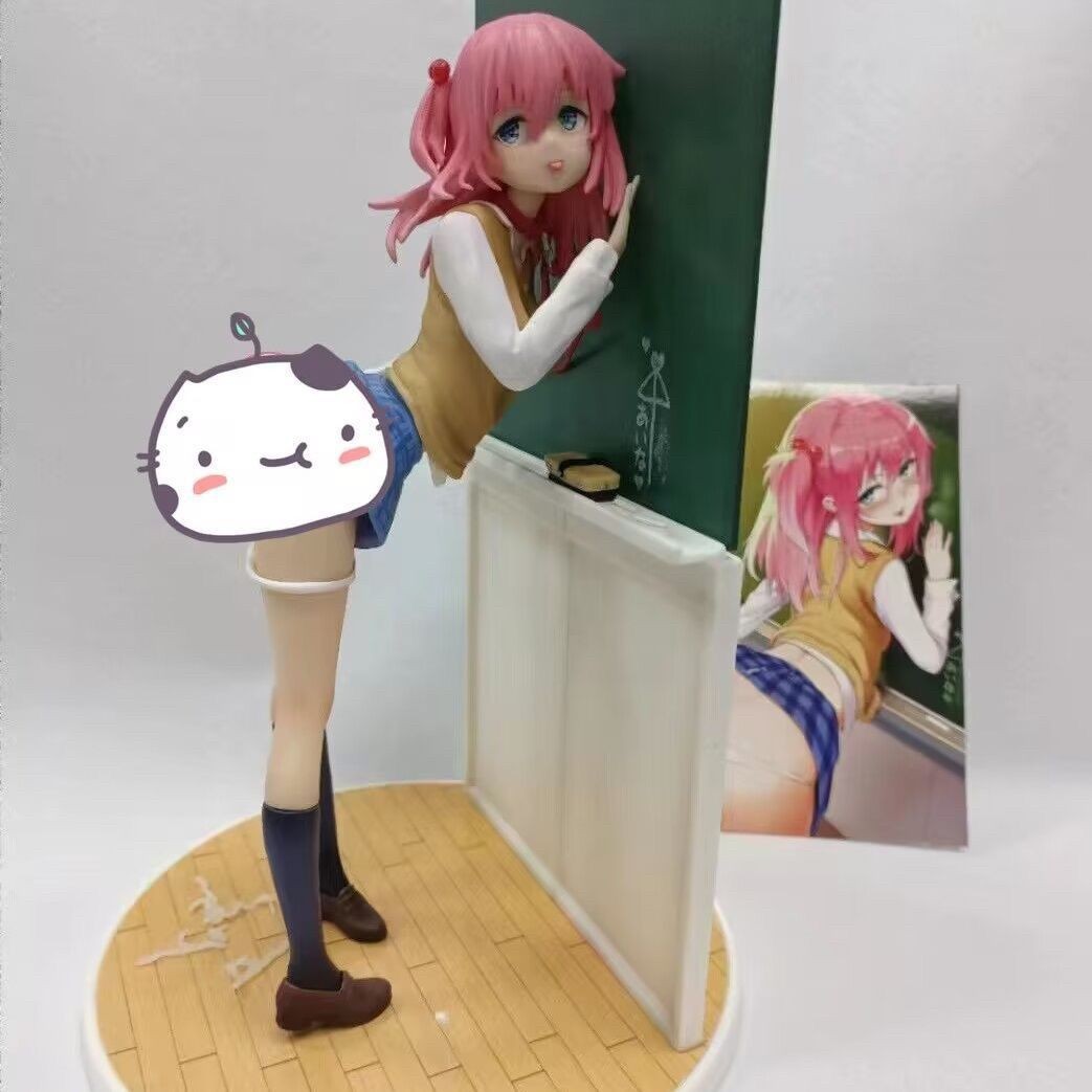 jk制服n社 安娜酱远藤安娜爱菜美少女手办学生软脱插机箱模型摆件