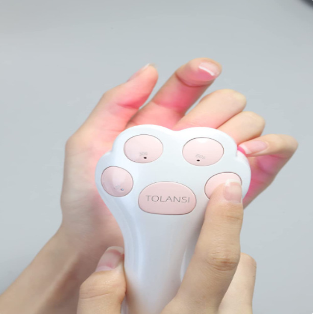 Rechargeable Nail Lamp Portable Cat's Paw Nail Lamp Automatic Sensor Nail Dryer Manicure Implement