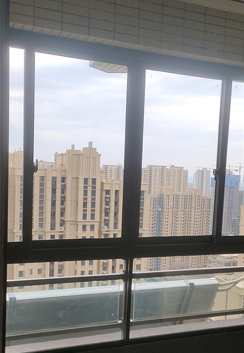 武汉中空双层左右封阳台