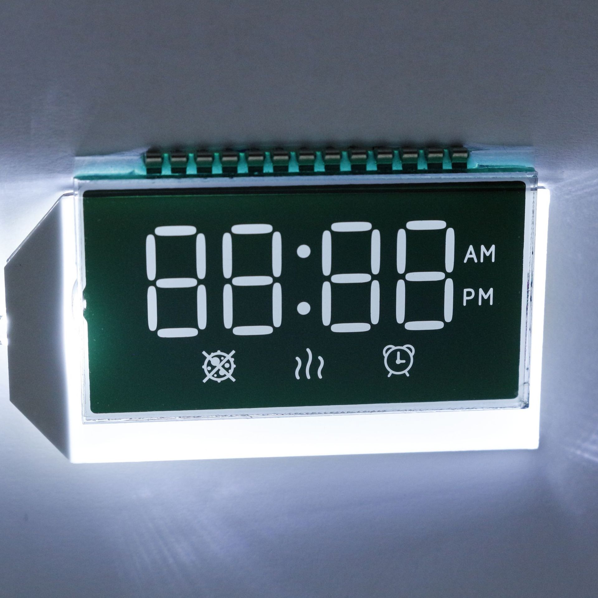 方案段码屏 lcd液晶模块显示屏va黑膜小尺寸音响透明屏 开发