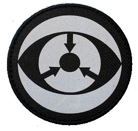 scp基金会机动特遣队标志中国分部高亮反光魔术贴臂章衣帽背包贴