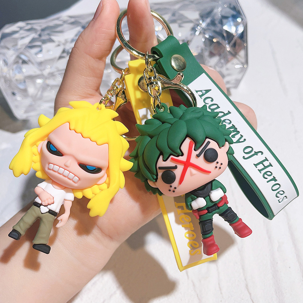 My Hero Academia Peripheral Hand-Made Keychain Pendant Storm Has Been Haosheng Todoroki Shouto Midoriya Izuku Keychain