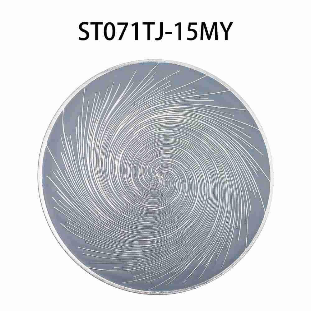 Table Mat Oil-Proof Waterproof Non-Slip Placemat Household Creative round Vortex Pvc Kitchen Coaster