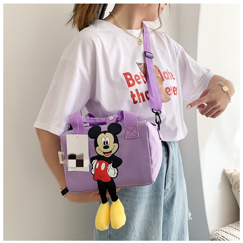 2023 New Children's Bags Cute Girls' Single-Shoulder Bag Pattern Bowling Bag Fashion Portable Shoulder Messenger Bag