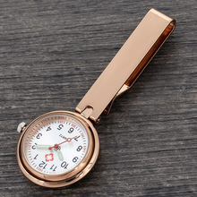 Diamond Nurse Watch Luminous Simple Medical Chest Watch Clip