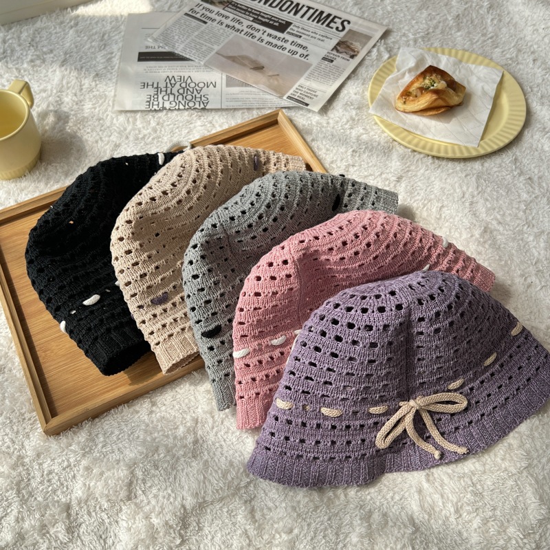 日禾藤条手工夏季钩针编织遮阳帽帽子防晒diy凉帽草帽格子潮-阿里巴巴