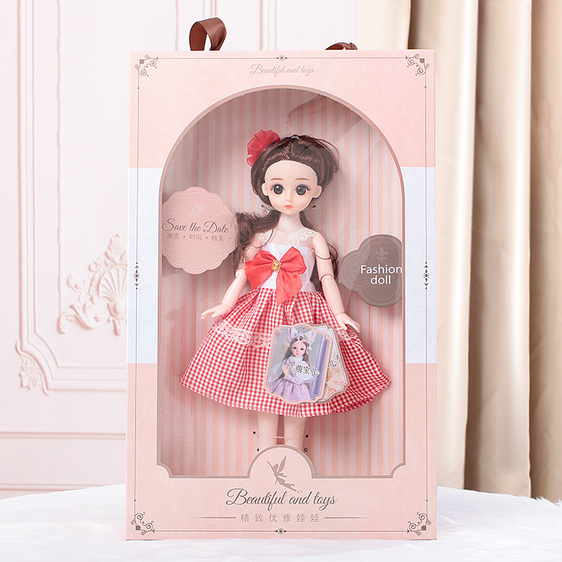 Training Class Gift Wholesale Boxed Children Gift Girl Princess Doll Set Girl Toy Gift Box Doll