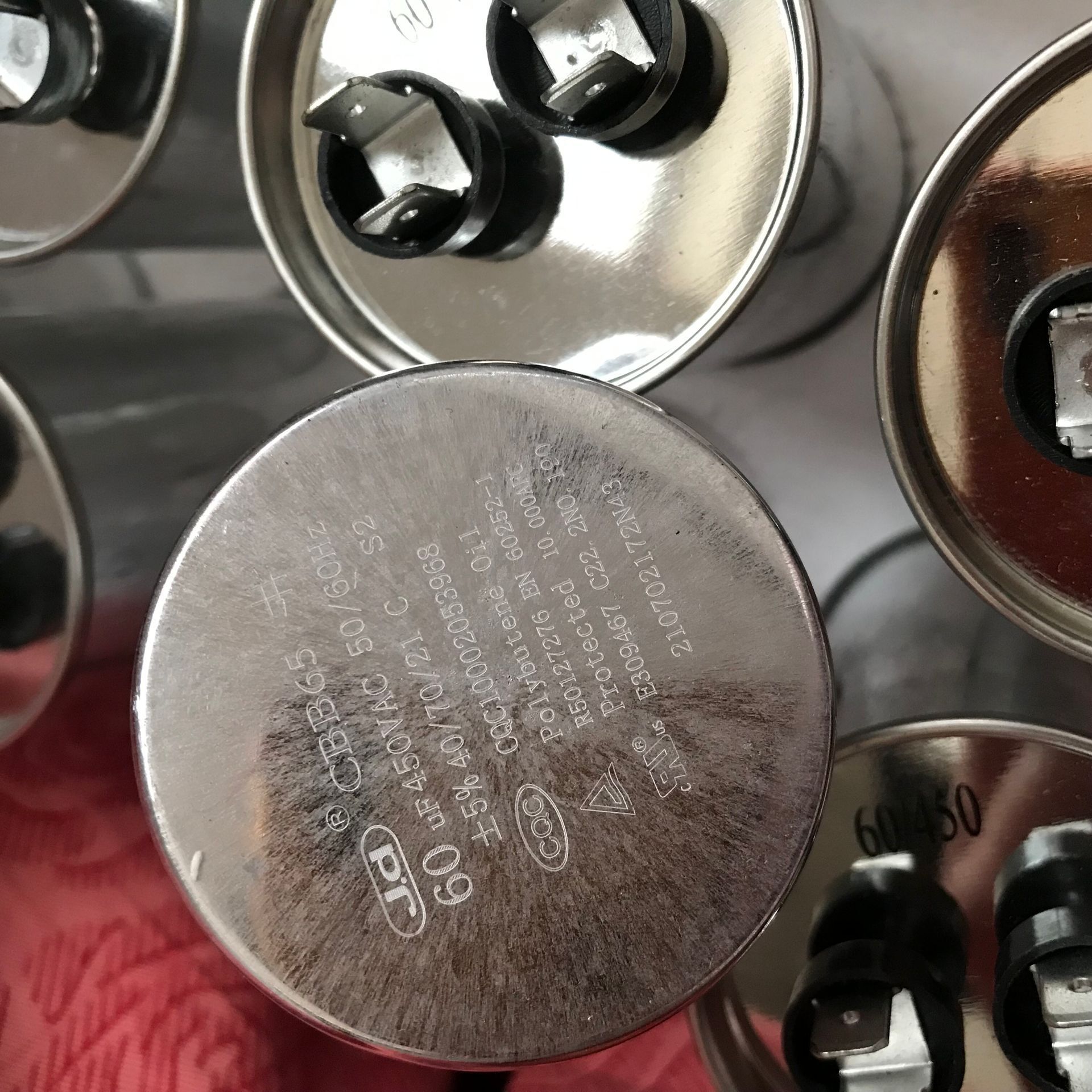 个空调电容器50uf 油浸防爆型450v空调压缩机启动电容格力空调电容