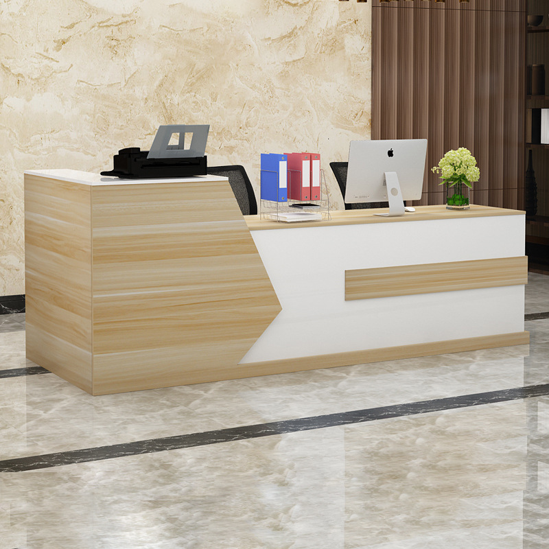 0成交3件收银台前台接待台简约现代商用吧台柜烟酒门店接待台店铺小型