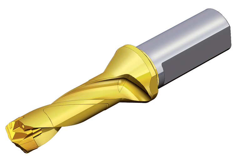 特固克皇冠钻tcd 060-064-12t3-5d带焊接柄冷却液孔的可更换钻头