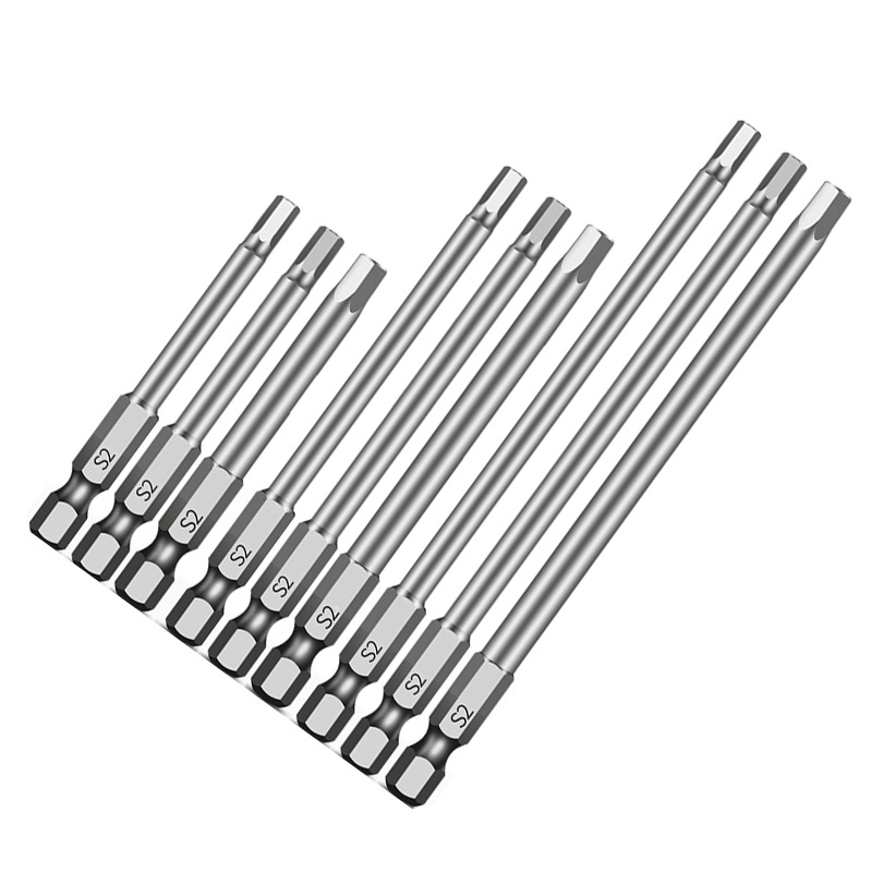 外六角气动带磁加硬风批头