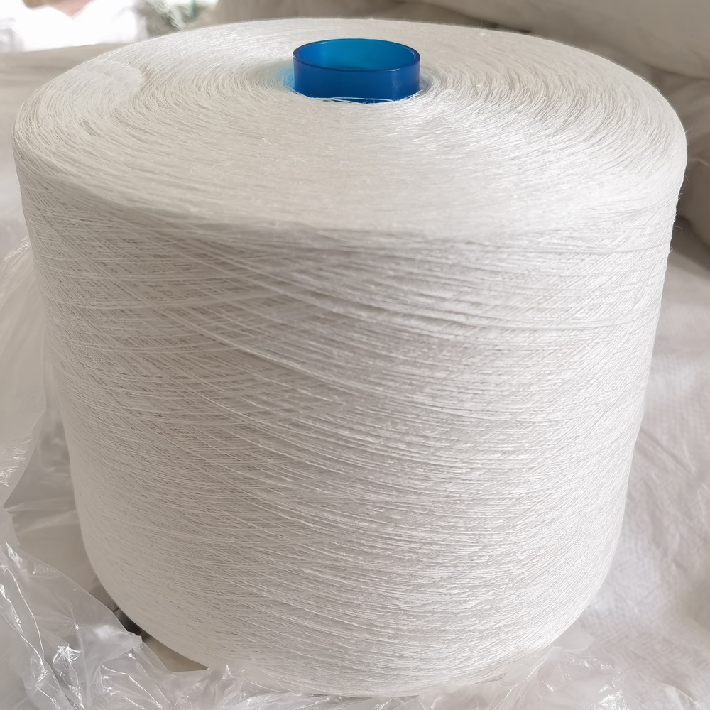 【厂家直销】漂白亚麻纱线 纯亚麻5英支等于8.4公支损耗低