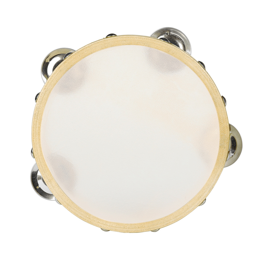 奥尔夫儿童打击乐器钉牛皮铃鼓(6寸 8寸 10寸)舞蹈手拍鼓手鼓