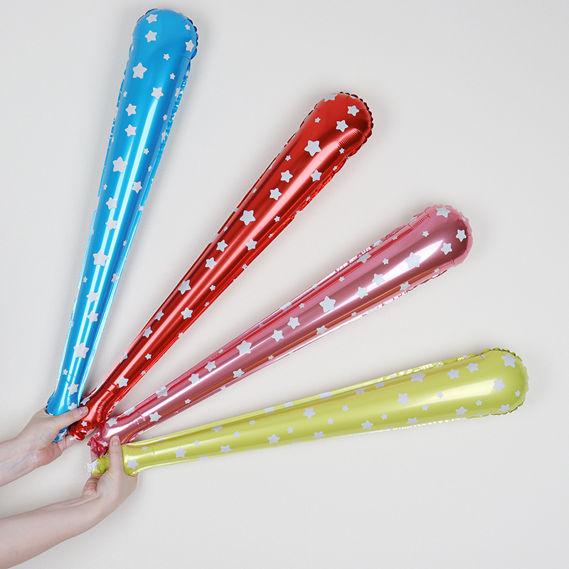 秋季校运动会加油棒地摊玩具啦啦队装饰生日气氛围道具亮充气棒