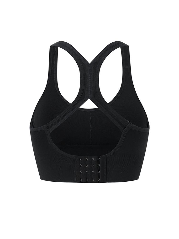 Internet Hot Sports Underwear Women's Yoga Clothes Medium High Strength Chest Cover Anti-Shock and Anti-Sag Running Vest Large Size