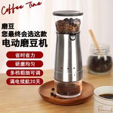 磨豆机咖啡研磨机电动全自动便携咖啡机小型家用手冲咖啡豆研脏脏