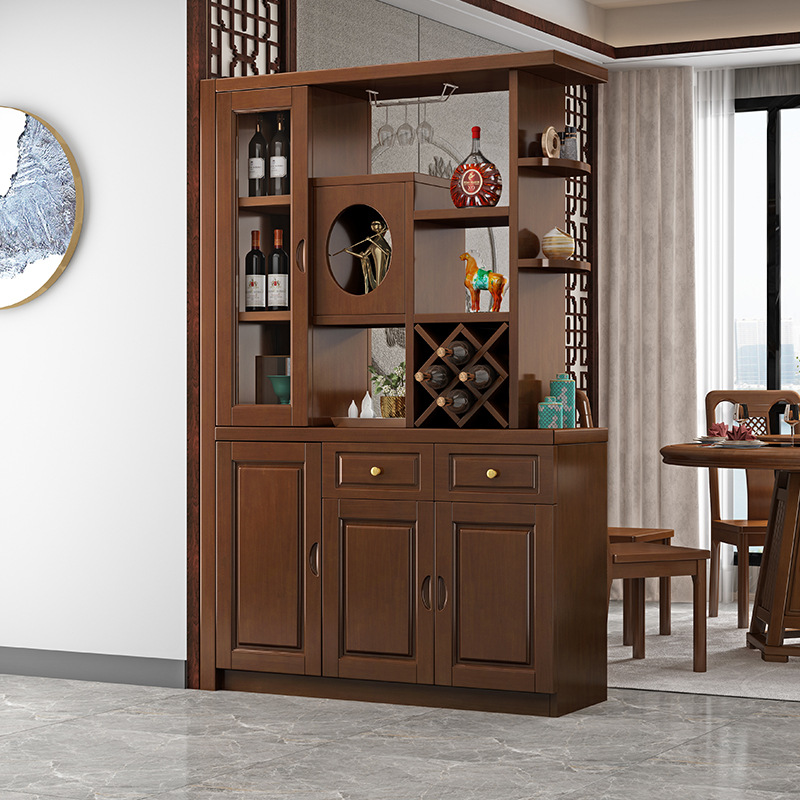 件玄关柜鞋柜简约现代一体小户型客厅隔断双面门厅间厅屏风酒柜￥375