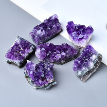 厂家供应天然紫水晶簇 家居工艺礼品水晶摆件批发
