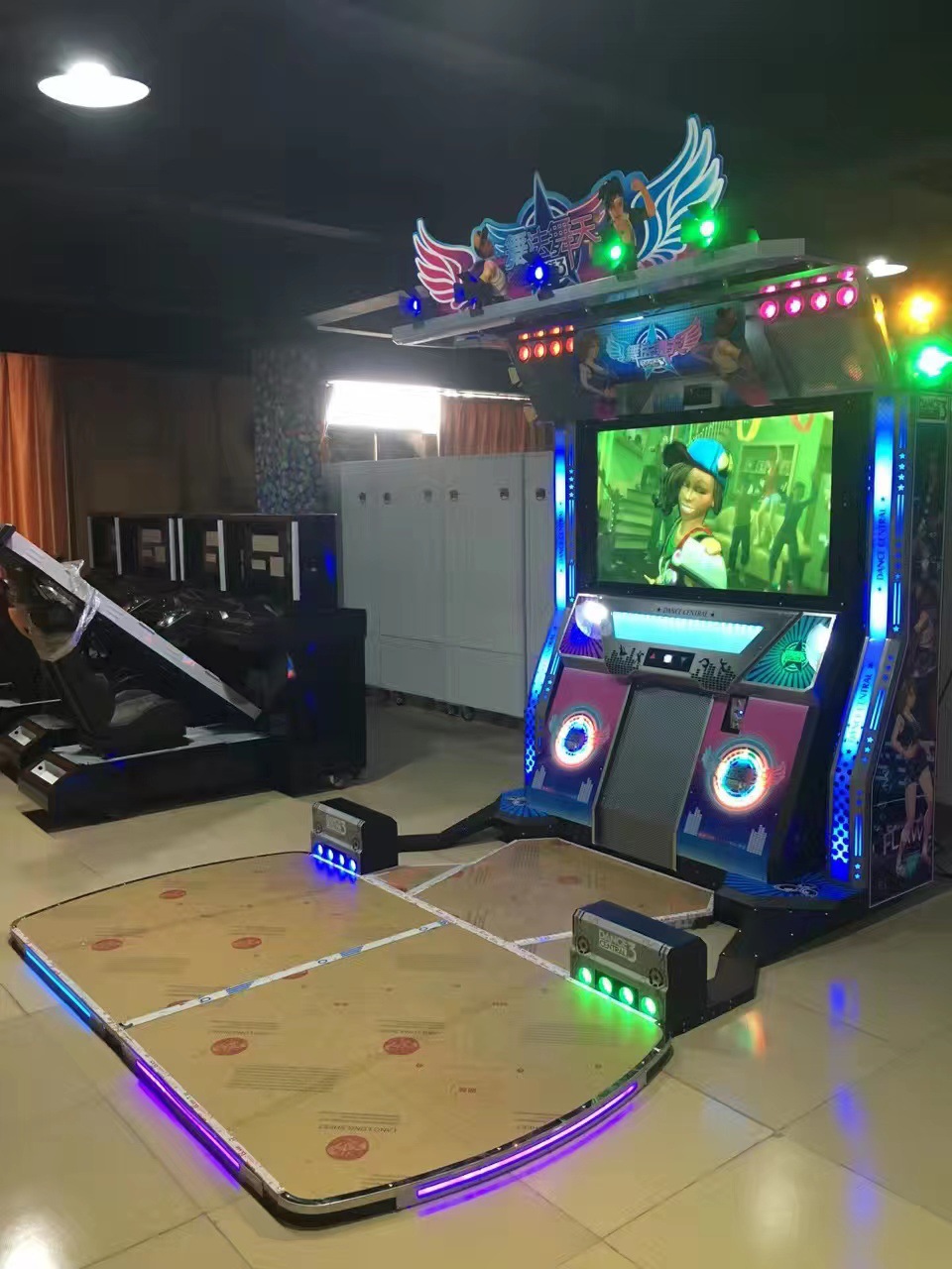 手舞足蹈5代跳舞机游戏厅电玩城家用体感大型双人投币跳舞游戏机