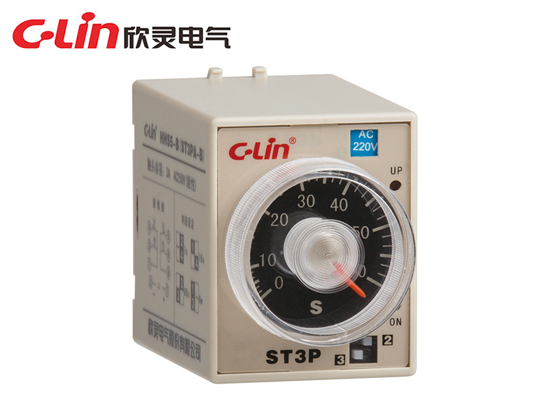 欣灵hhs5 (st3pa) 电子式时间继电器 二组通电延时 超级继电器