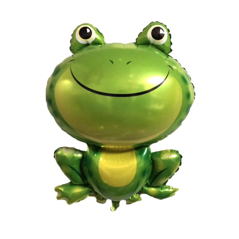 大号青蛙铝膜气球昆虫气球儿童生日装饰青蛙造型气球儿童充气玩具