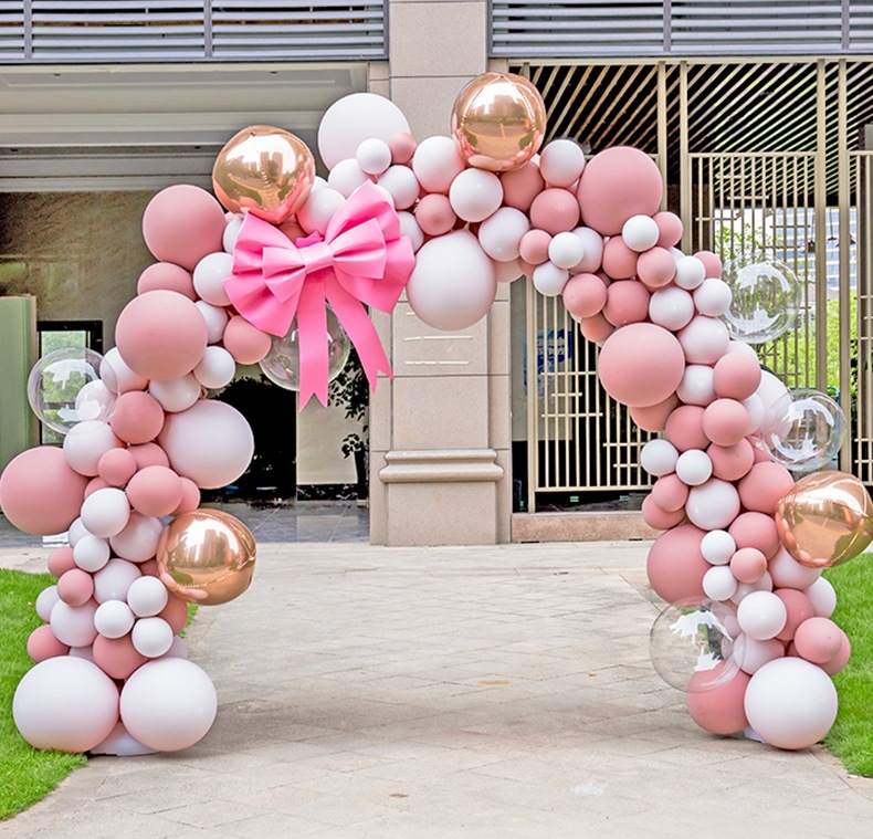 气球拱门架子套餐支架结婚开业庆典拱门场景布置活动婚庆底座