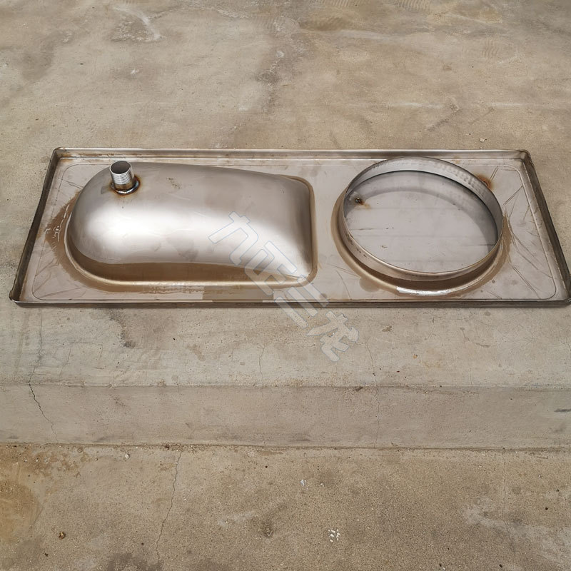 不锈钢旱厕大小便分离 大口径蹲坑式农村厕所旱厕免水冲大便池