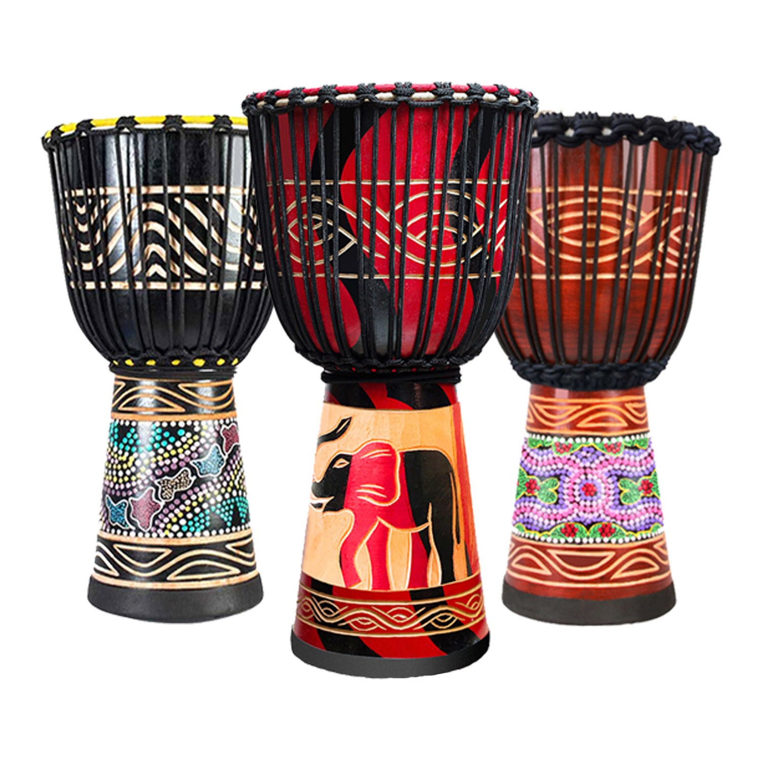 瑕疵非洲鼓非洲鼓幼儿园非洲鼓初学者非洲鼓丽江手鼓8寸10寸12寸