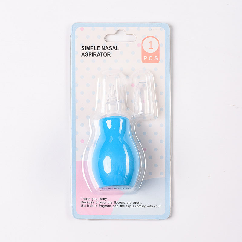 English Card Babies' Nasal Suction Device Baby Nose Cleaner Newborn Baby Child Nasal Congestion Nasal Cleaning Nasal Suction Device