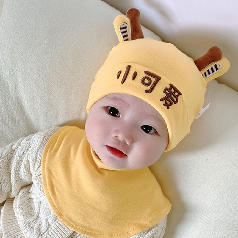 胎帽婴儿新生儿帽子春秋薄款婴幼儿初生棉胎帽可爱套头帽春夏批发