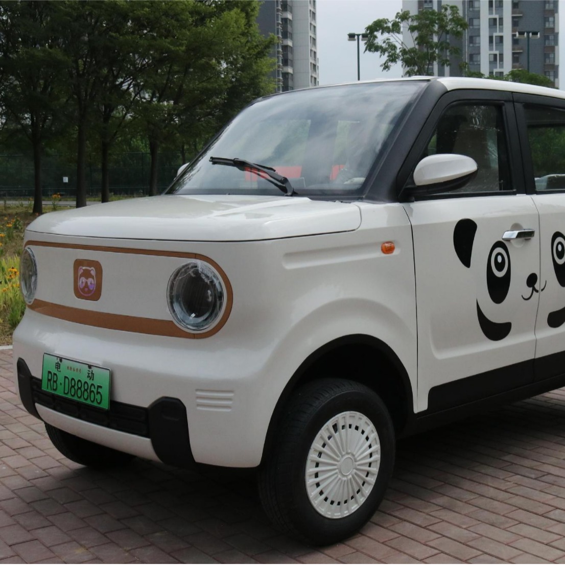 四座观光电瓶车代步小型接送孩子代步车能遮风挡雨的四轮车-阿里巴巴