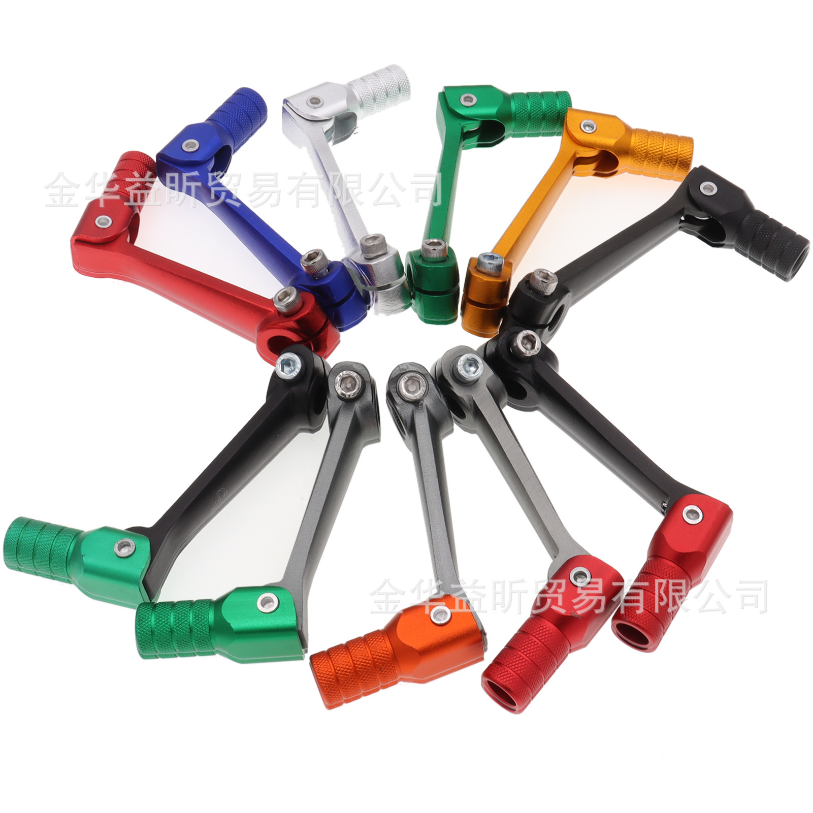 kayo华洋t4 t6越野摩托车折叠变档杆换挡杆变速杆铝合金短款115mm