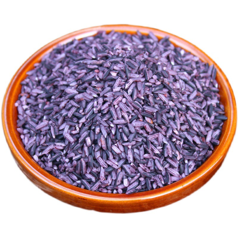云南紫米5斤新货 农家自产老品种紫糯米菠萝饭原料无染色血糯米25