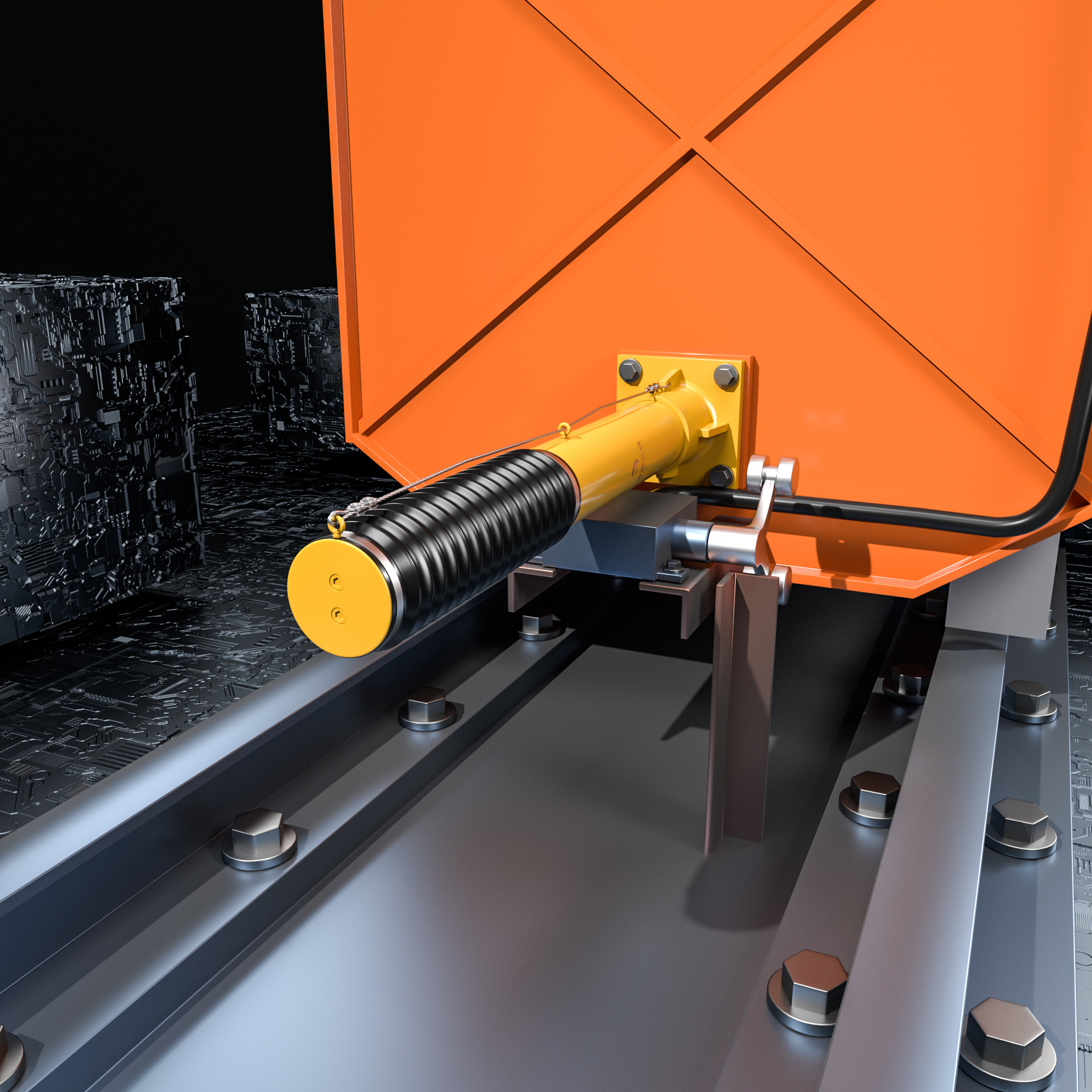 hya180液压型缓冲器型号齐全起重机迁车台可用阻尼器联系客服下单