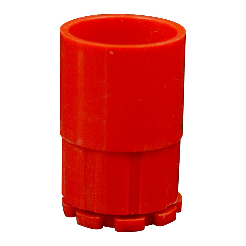 pvc16 20穿线管彩色杯梳盒接4分电线管锁扣 红蓝锁母线盒锁头包邮