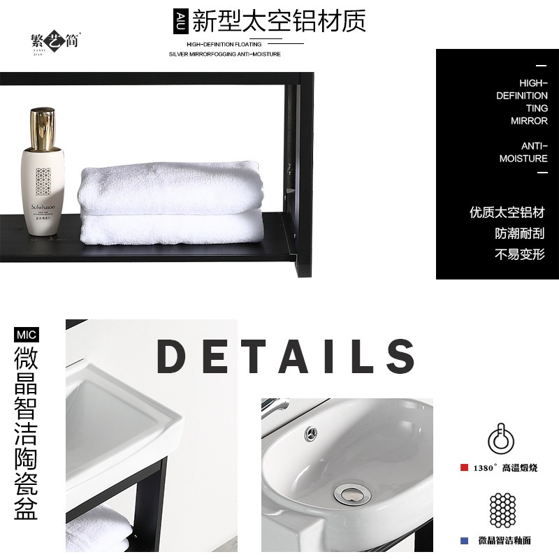 Household Washstand Wash Basin Small Apartment Bathroom Washbasin Mini Small Sized Simple Small Size Small Width Small Size