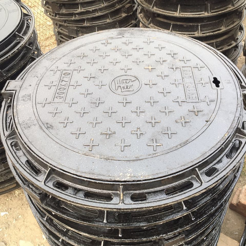 球墨铸铁井盖   圆形700重型方形雨水井盖  下水道阴井污水井沙井