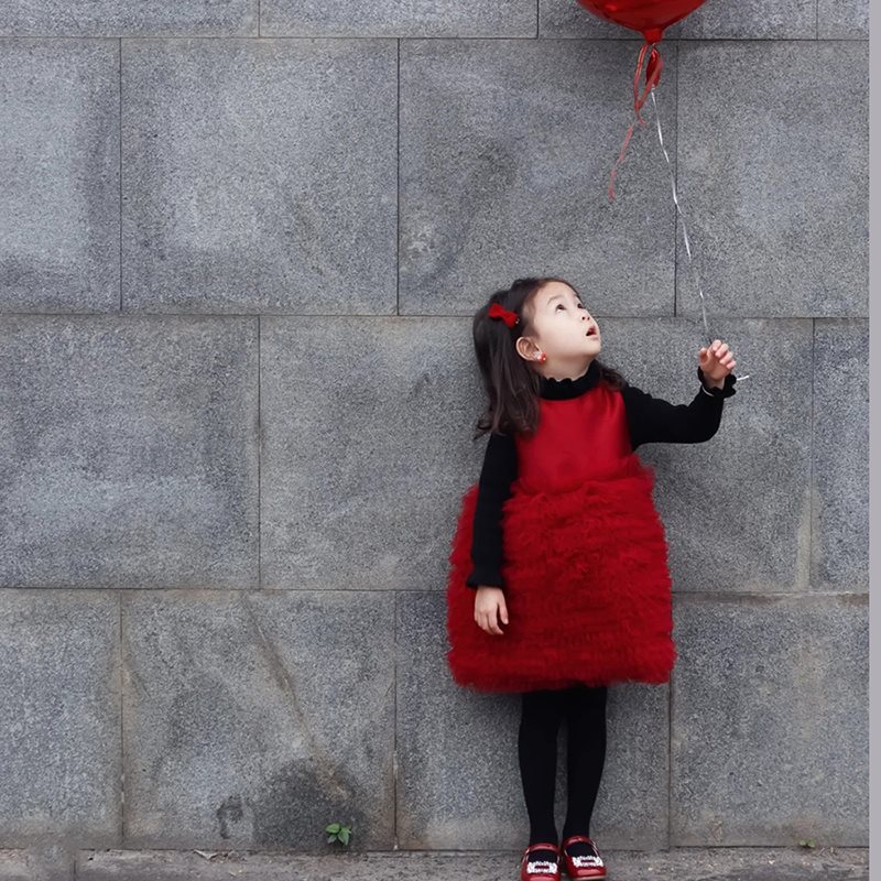 童装年服篙级`强推！女童连衣裙手工网纱蛋糕裙新年礼服生日裙