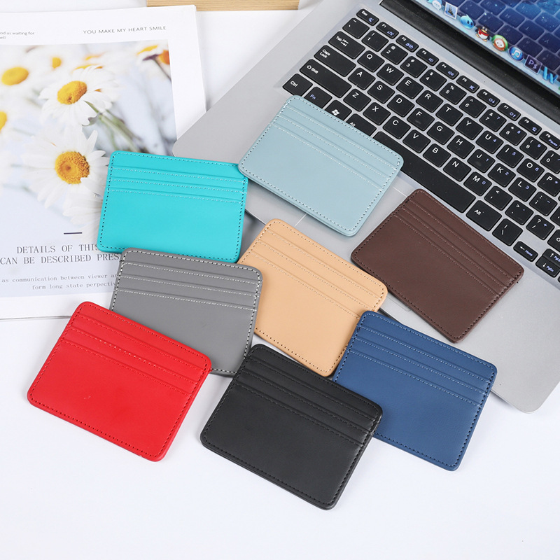 超薄大卡包大容量卡位小卡包多卡位女小巧精致皮革pu卡套现货卡包