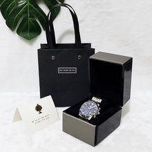 PU皮手表盒首饰收纳机械腕表空盒男女士生日礼物单只手环包装