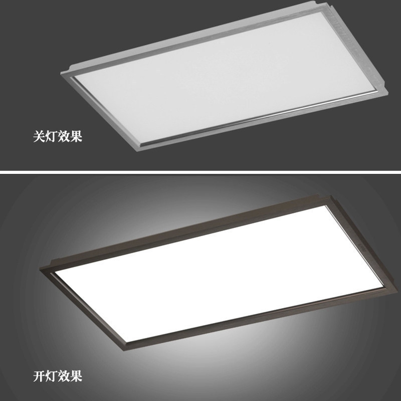 欧普照明众直下式 平板灯600*600方形集成吊顶灯 300300led面板灯