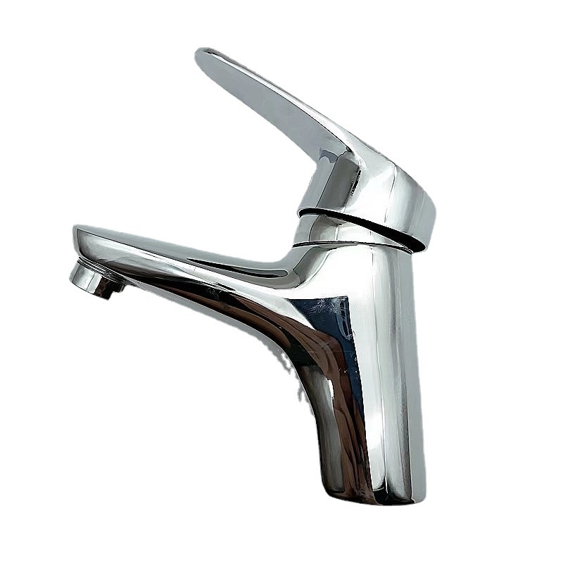 Celo Single-Hole Washbasin Basin Hot and Cold Faucet Ceramic Basin Mixed Faucet Bathroom Inter-Platform Basin Hot and Cold Faucet