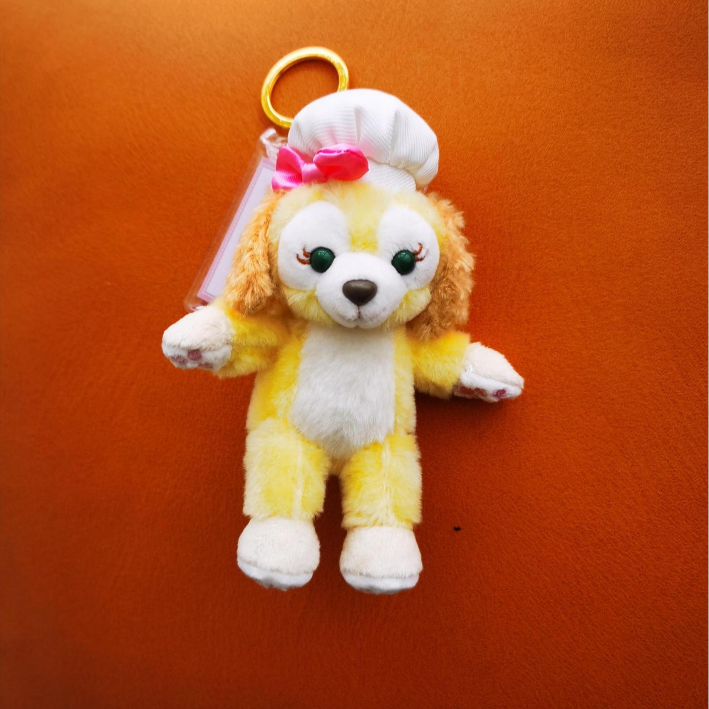 上海迪士尼乐园可琦安饼饼小狗挂件钥匙书包毛绒玩偶礼物玲娜贝儿