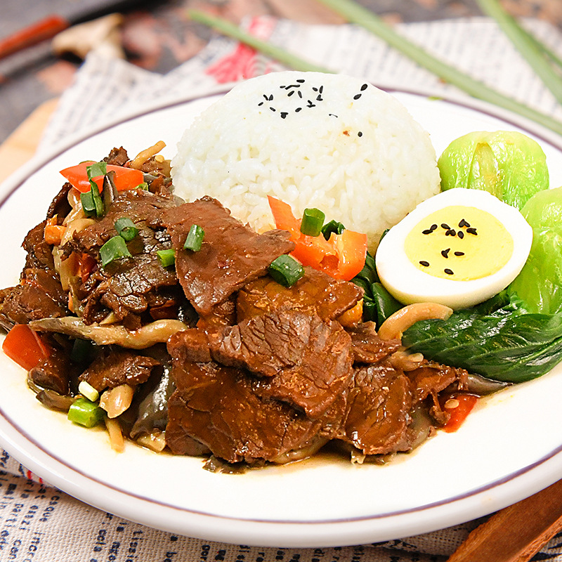 香辣牛肉200g 冷冻料理包 速食外卖快餐商用 盖浇饭菜肴 半成品菜