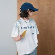 男童短袖帅气男孩卡通印花儿童装半袖T恤衫新款中大童夏装上衣潮