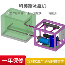 果蔬保鲜制冰机科美斯稳定运行4.5吨冰瓶机厂家直销冷冻食品加工