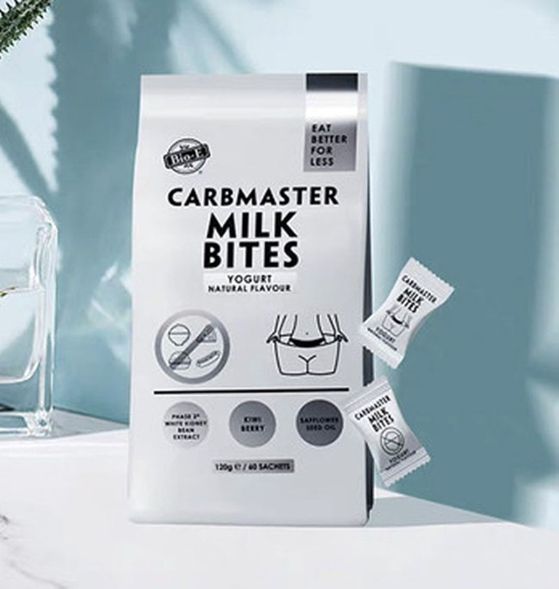 bio-e澳洲 白芸豆酵素片美食咀嚼片酸奶味塑身咀嚼片 60粒