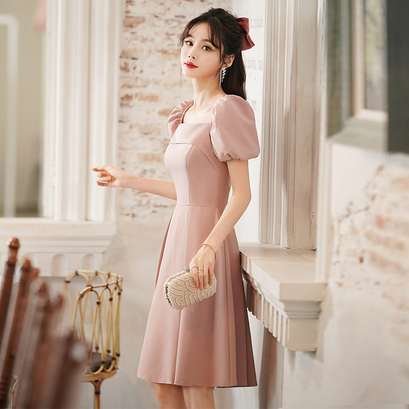 成人礼礼服女高中生裙子女孩18岁女生礼物礼裙学生小众轻奢感